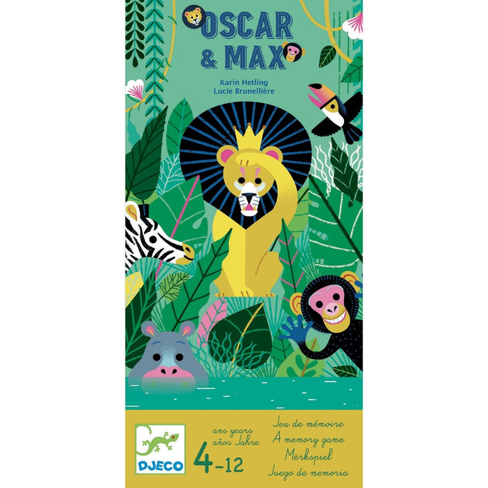 DJECO game Oscar & Max 4yrs+