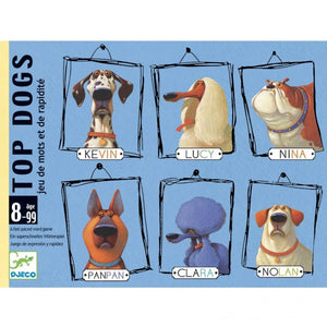 DJECO card game Top dogs 8 yrs+