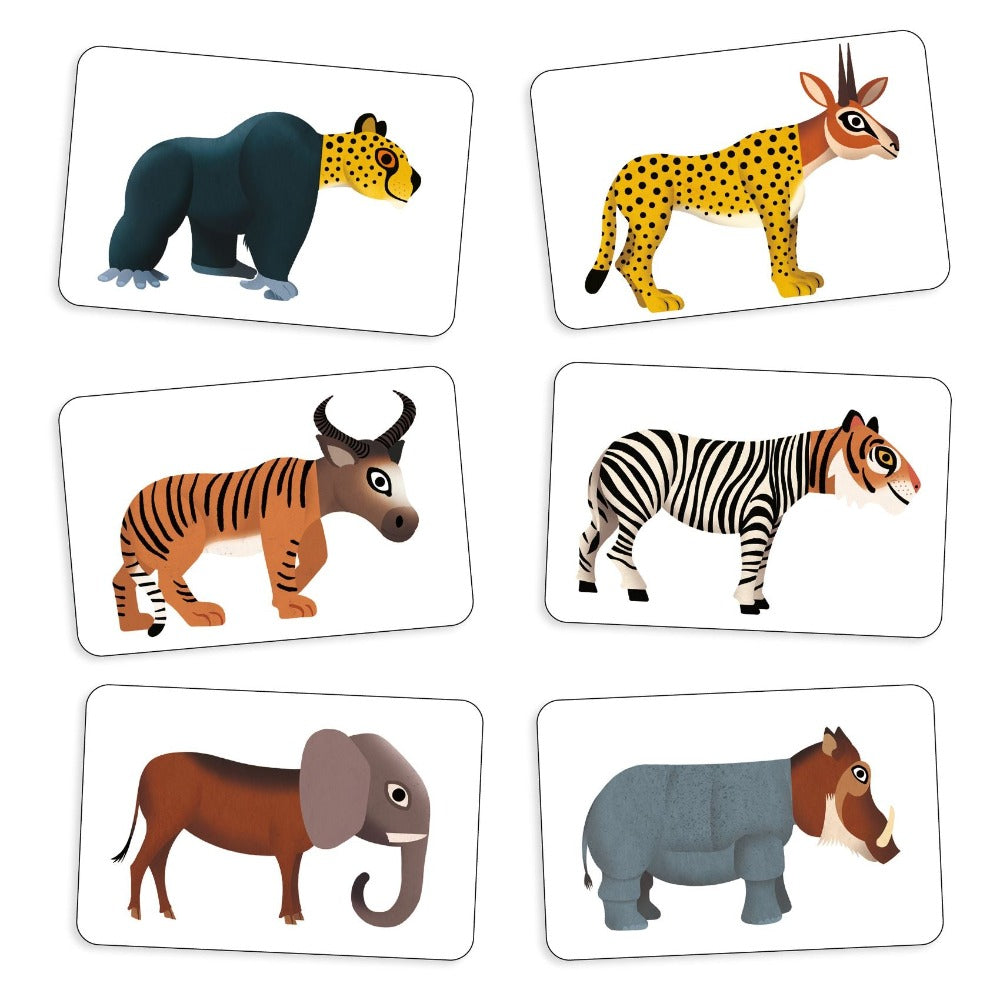 DJECO card game anijumble 4 yrs+