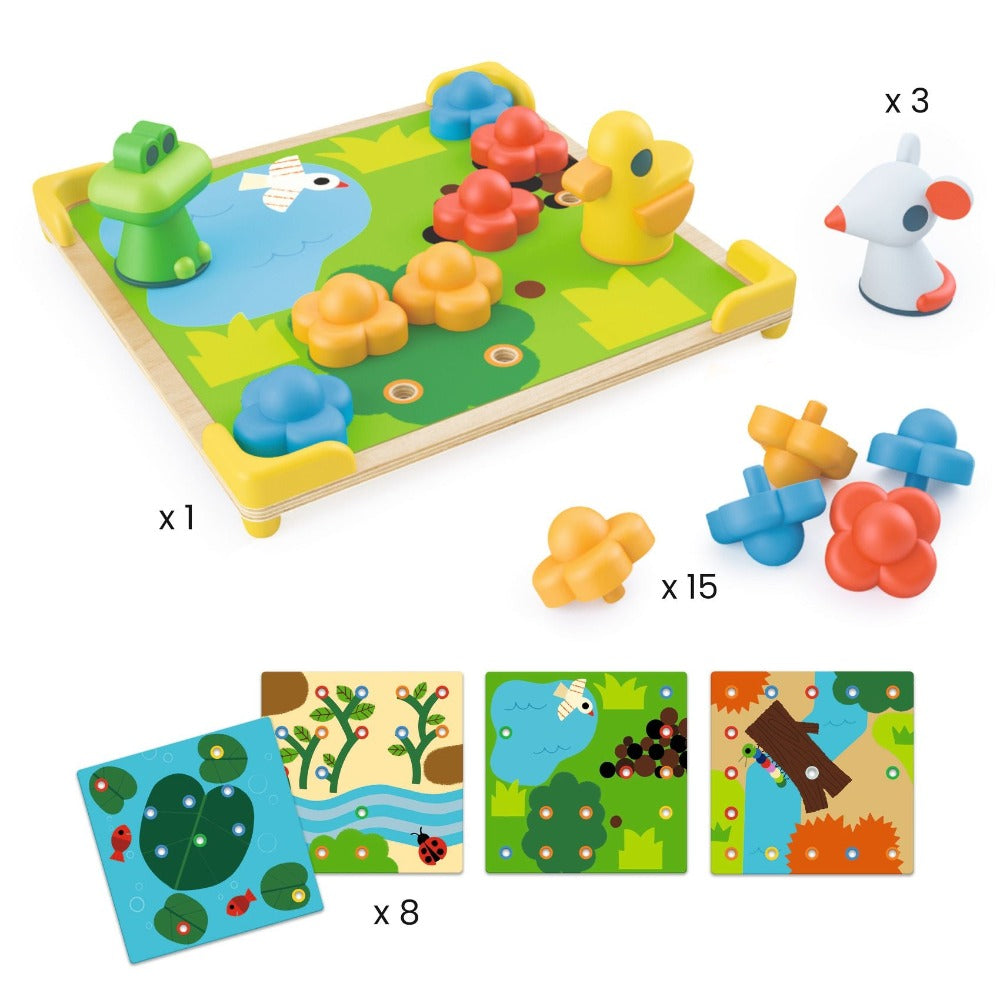 DJECO board game little circuit 2 yrs+ 3070900081420