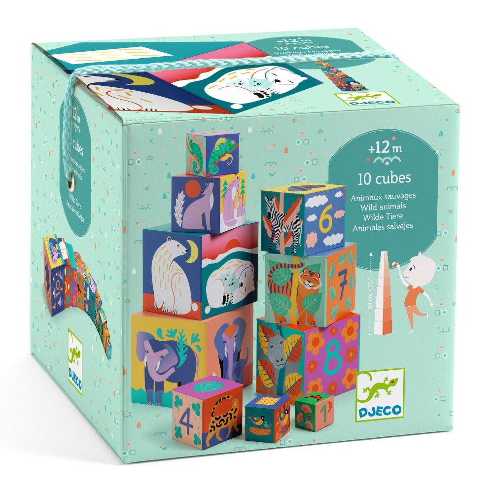 Buy DJECO stacking tower friends 12 months+