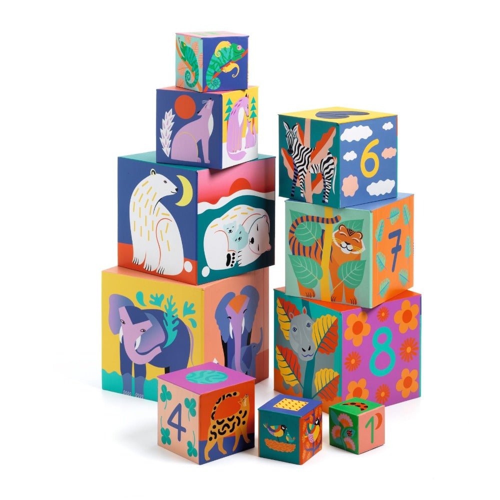 DJECO stacking tower friends 12 months+ 3070900085114