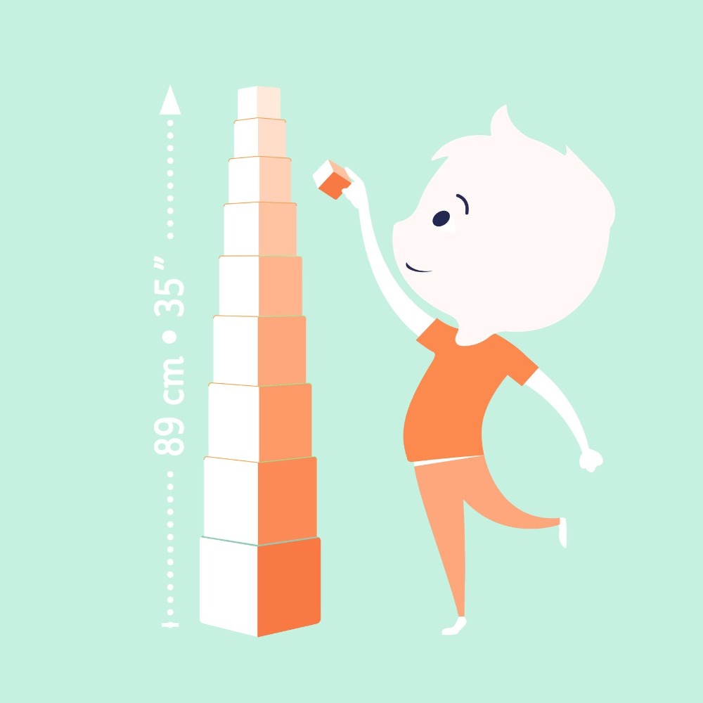 DJECO stacking tower friends 12 months+