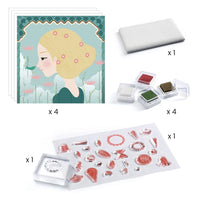 DJECO stamping motifs and jewelery 7-12 yrs+