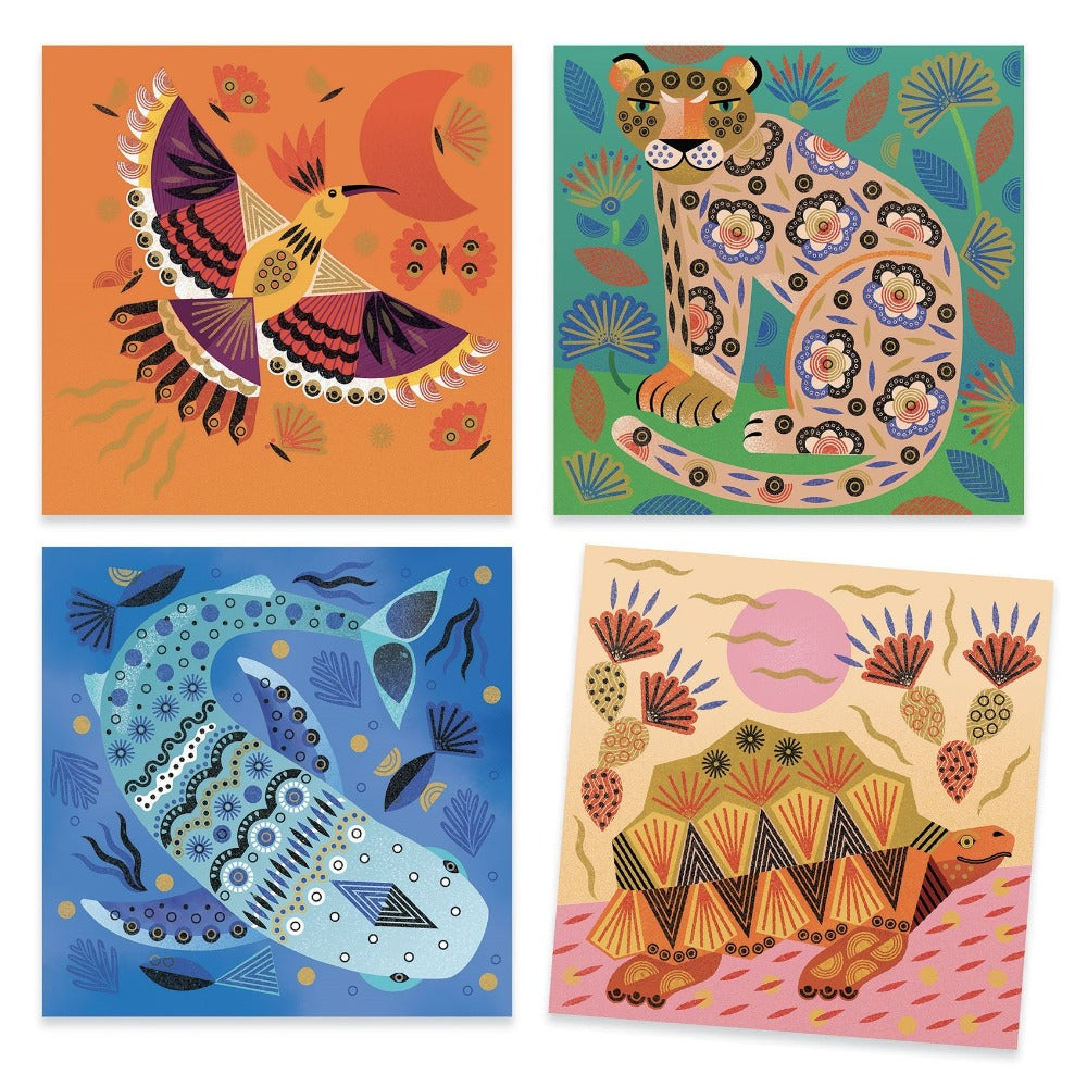 DJECO stamping motifs and fur 7-12 yrs+