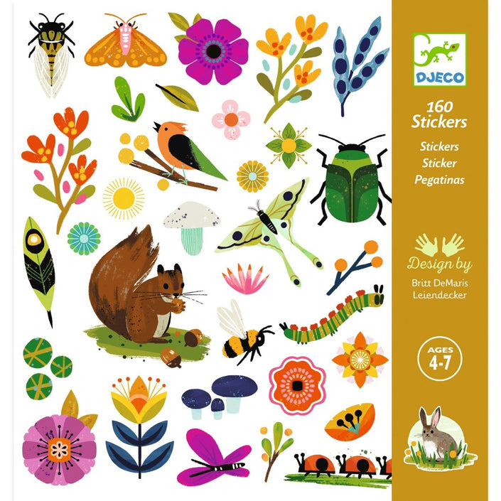 DJECO stickers Garden 4 yrs+