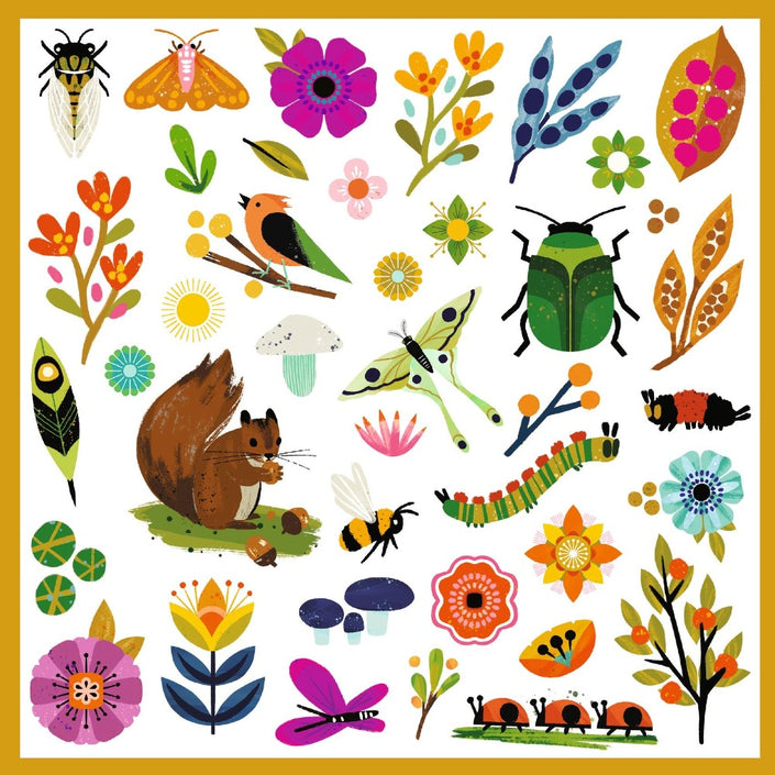 DJECO stickers Garden 4 yrs+