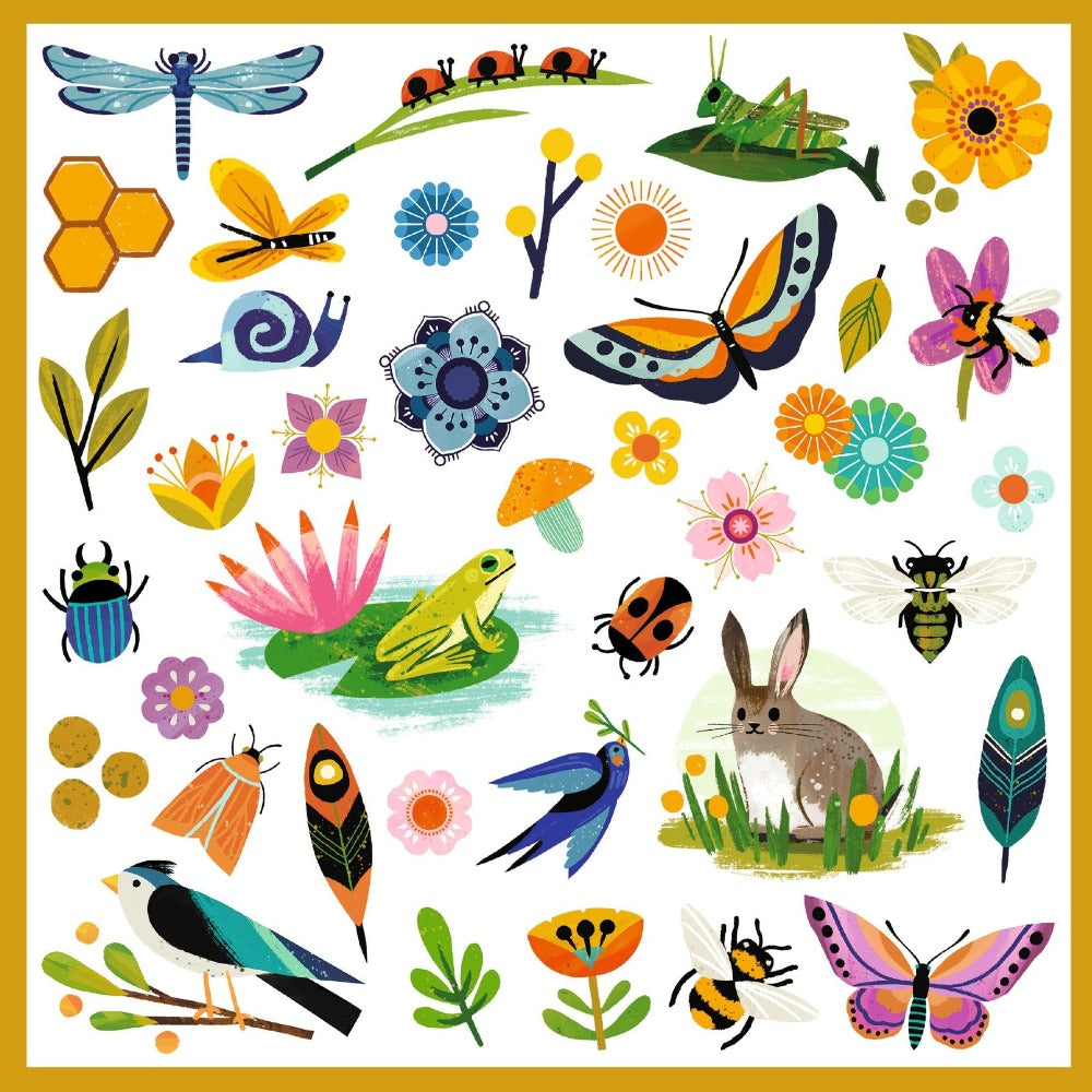 DJECO stickers Garden 4 yrs+ DJ09272