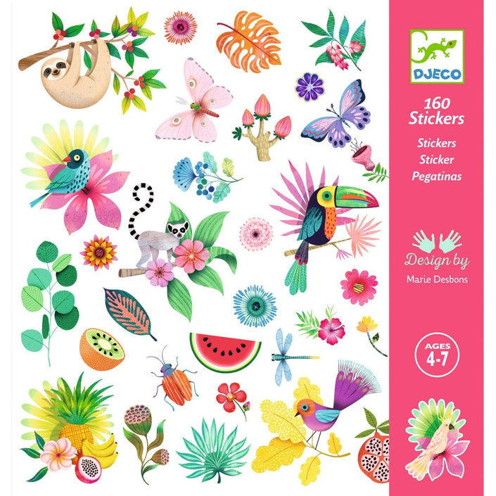 DJECO stickers Paradise 4 yrs+