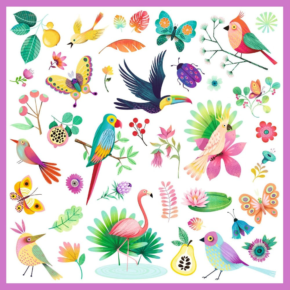 DJECO stickers Paradise 4 yrs+