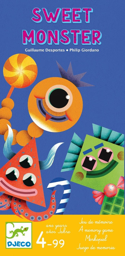 DJECO memory Sweet monster 4yrs+