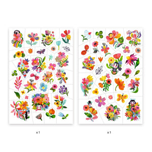 DJECO tattoos Aqua flor