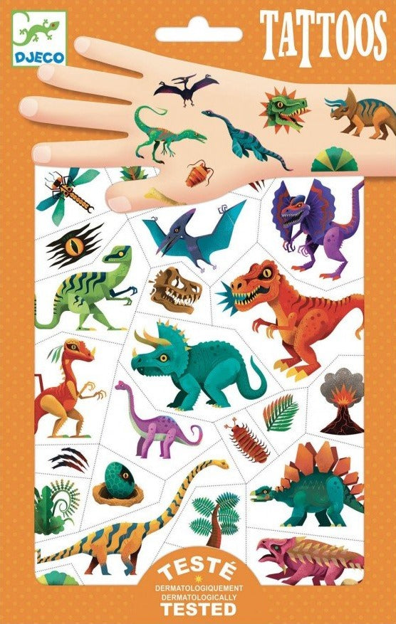 DJECO tattoos Dino club