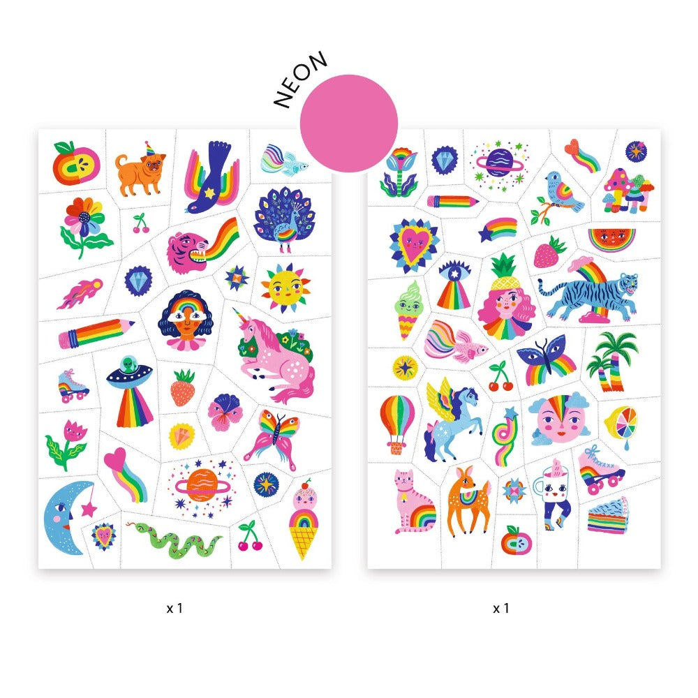 Buy DJECO tattoos Rainbow