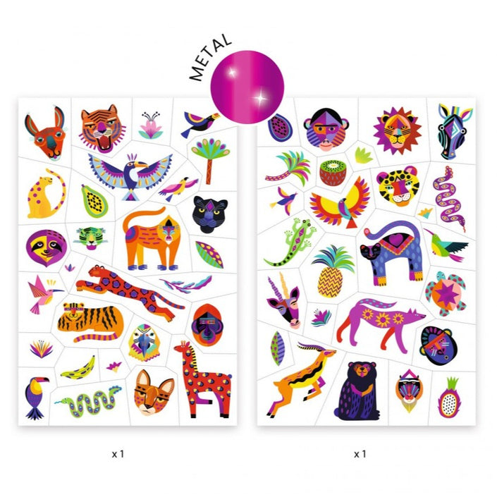 DJECO tattoos Wild beauty