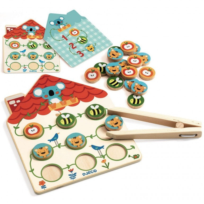 DJECO counting game Pinstou 3 yrs+