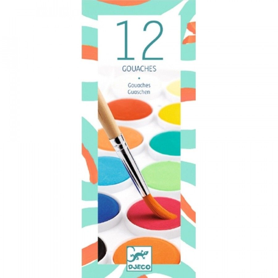 DJECO watercolor classic 12 colors