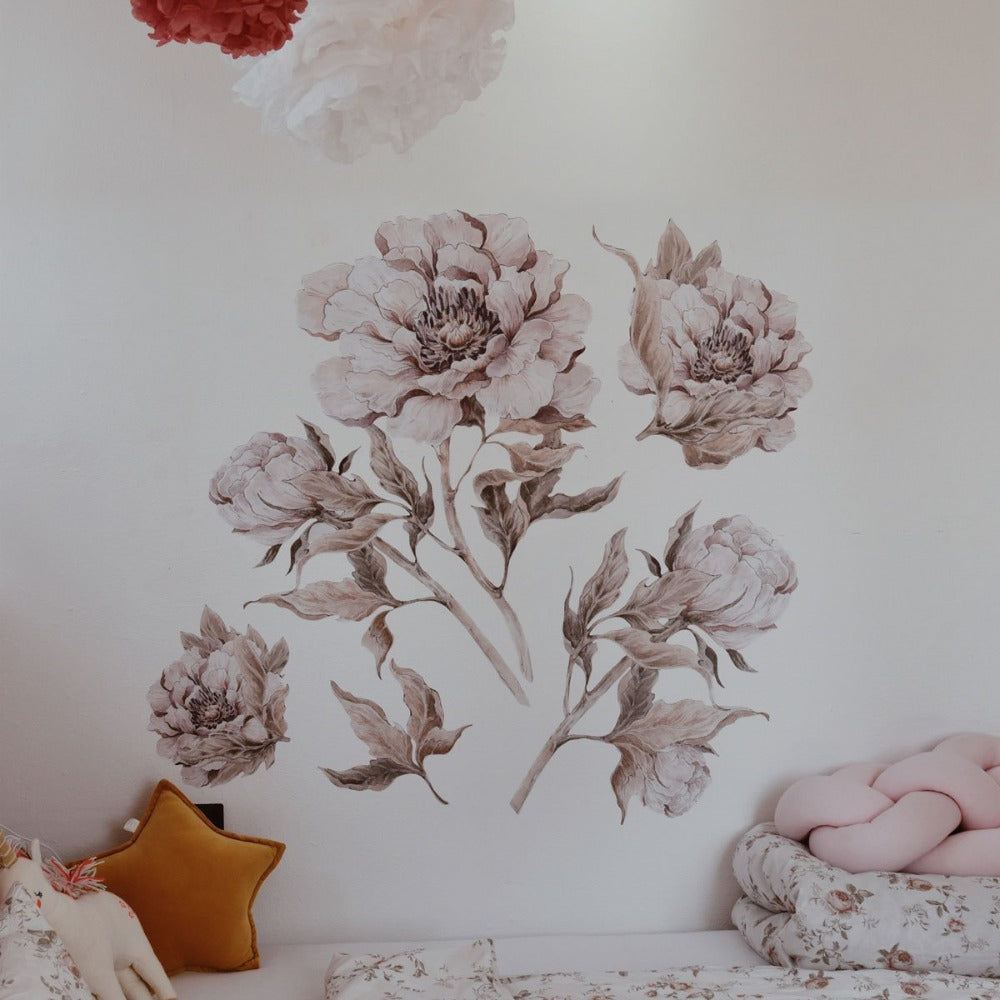 Dekornik wall sticker Peony S