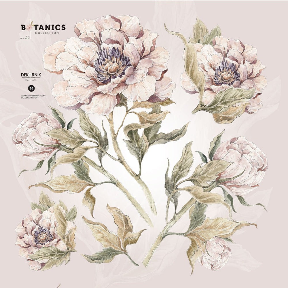 Buy Dekornik wall sticker Peony S