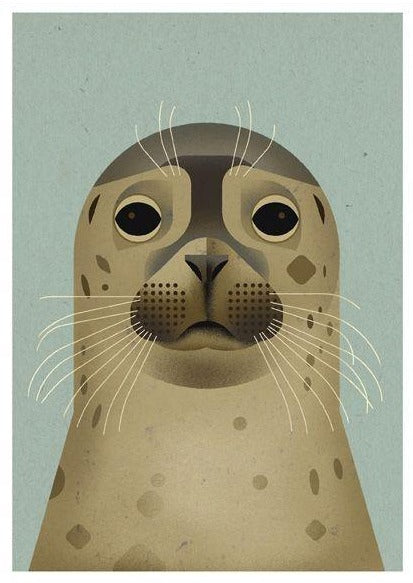 Dieter Braun postcard Seal