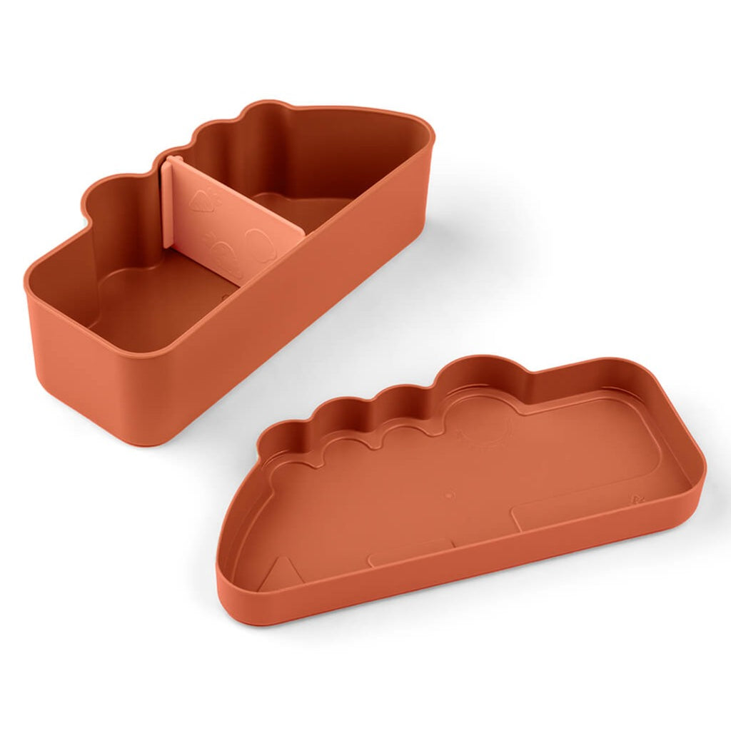 Buy Done by Deer bread bin croco papaya