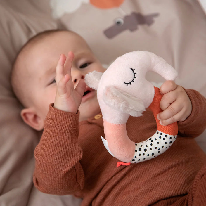 Done by Deer rattle giraffe blue 3 m+