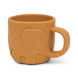 Done by Deer silicone cup peekaboo mustard