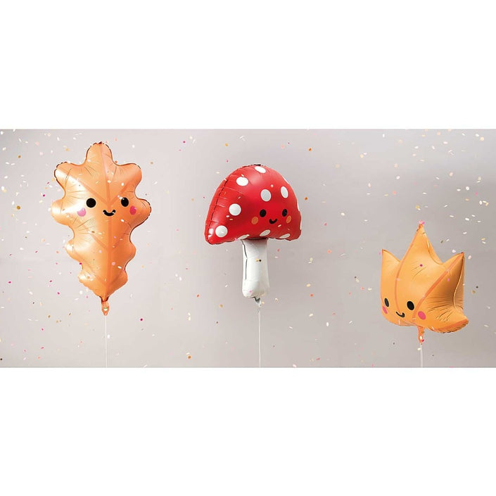 Foil balloon oak leaf 85 cm