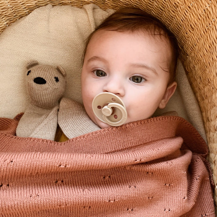 HVID baby blanket Bibi brick