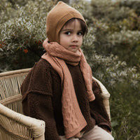 HVID scarf Fiona terracotta 3-5 yrs