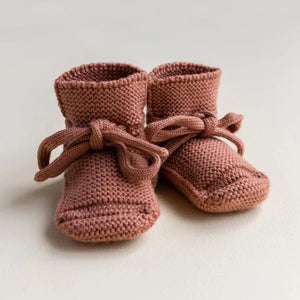 HVID slippers off white 0-12 months