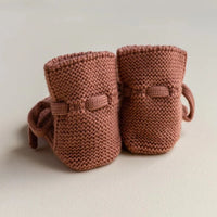 HVID slippers off white 0-12 months