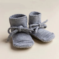 HVID slippers gray melange 0-9 months