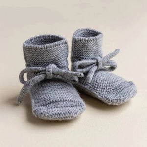 HVID slippers gray melange 0-9 months