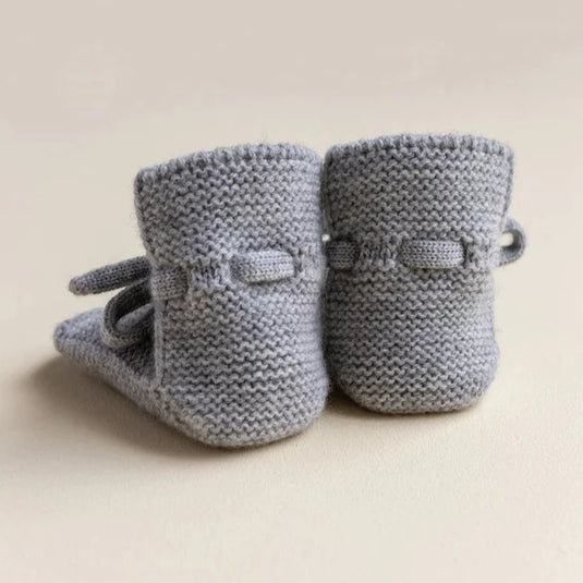 HVID slippers gray melange 0-9 months