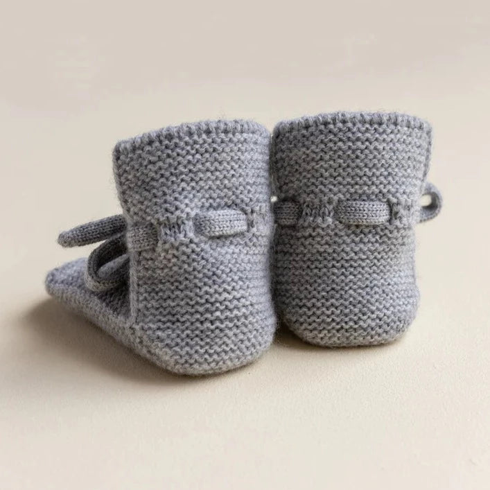 HVID slippers off white 0-12 months