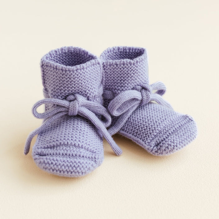 HVID slippers lilac 0-9 months