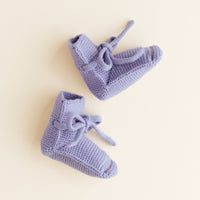 HVID slippers lilac 0-9 months