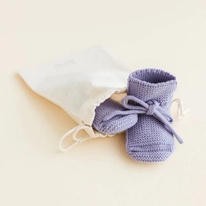 HVID slippers off white 0-12 months