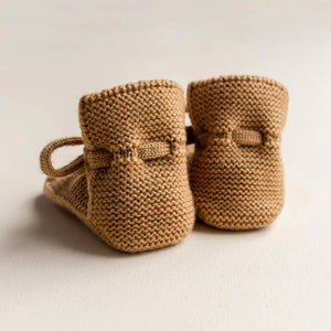 HVID slippers off white 0-12 months