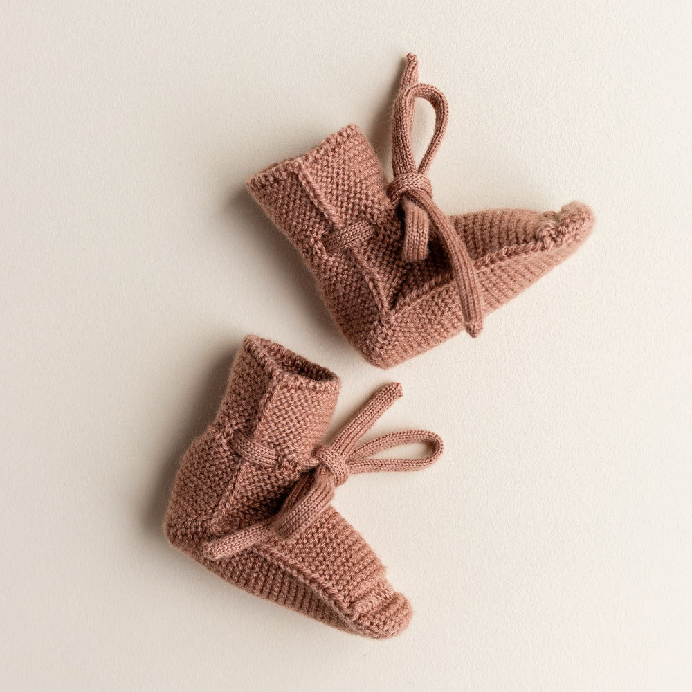 Buy HVID slippers terracotta 0-9 months