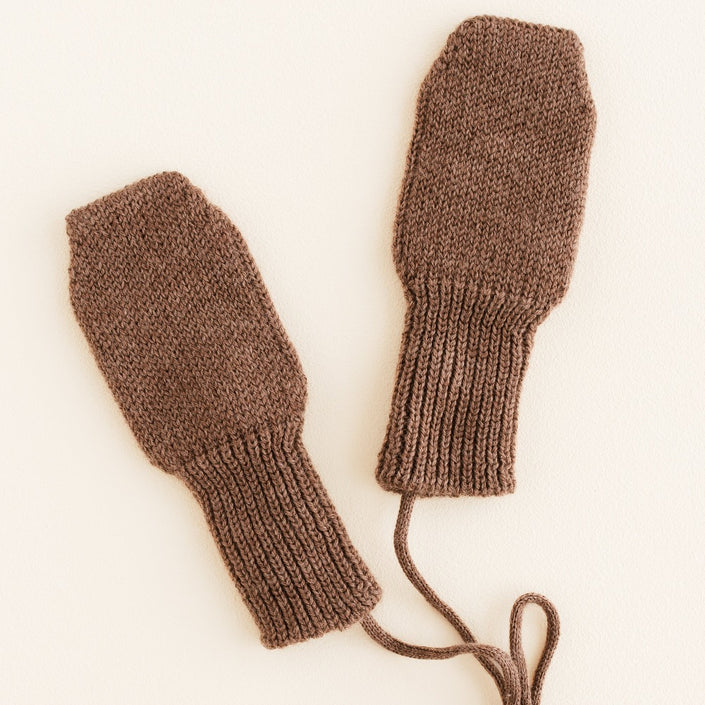 HVID mittens Fiza mocha 6-24 months