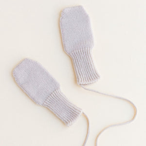 HVID mittens Fiza off white 6-24 months