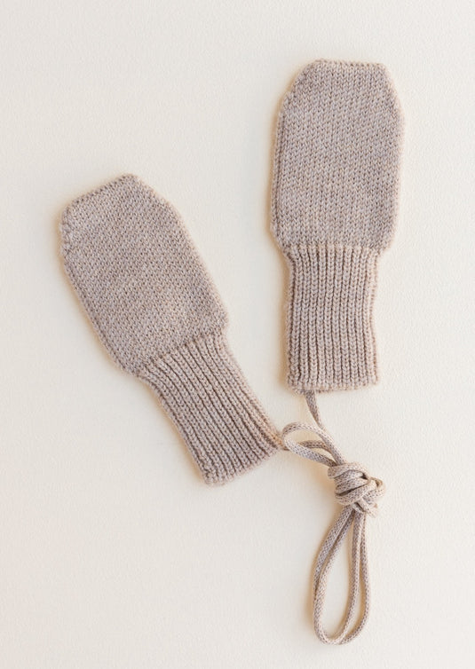 HVID mittens Fiza sand 6-24 months