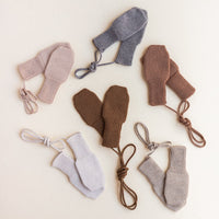 HVID mittens Fiza sand 6-24 months