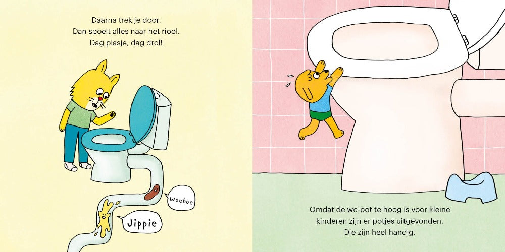 Handbook for using the potty 2 yrs+