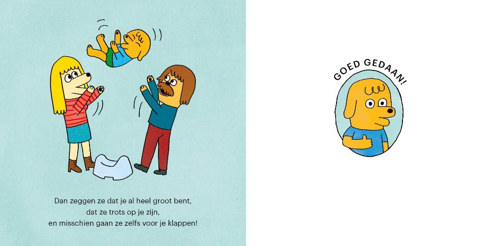 Handbook for using the potty 2 yrs+ 9789492986320