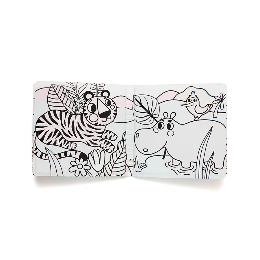 Petit Monkey magic bath book jungle 8719244226221