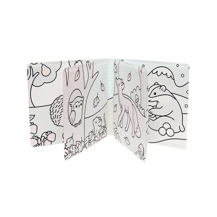 Petit Monkey magic bath book seasons