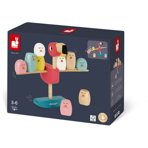 JANOD balancing game Flamingo 3 yrs+